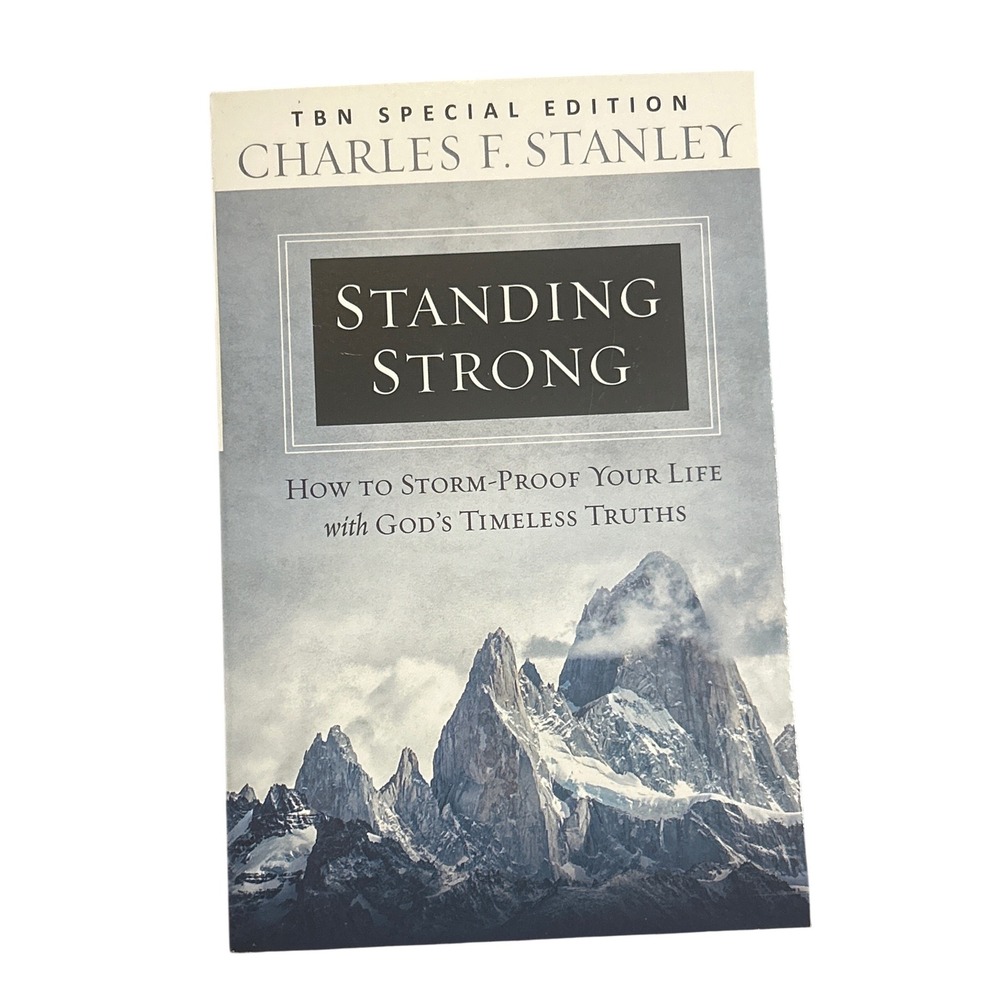 Standing Strong‎ Charles F Stanley TBN Special Edition Paperback Christian Life